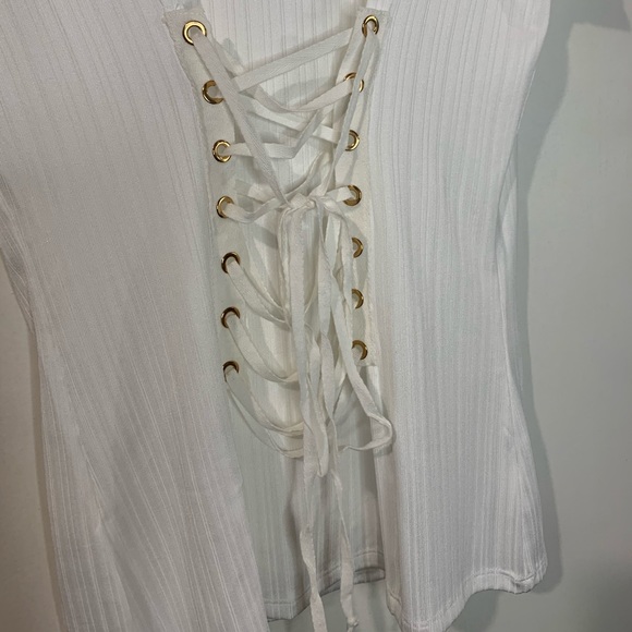 Love J lace up top - Picture 3 of 3